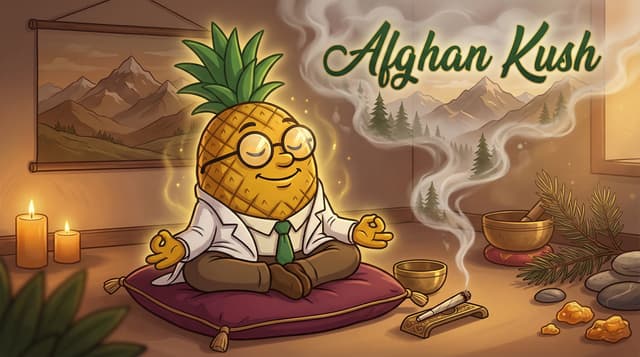 Professor High with Afghan Kush