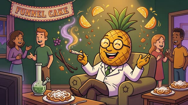 Professor High with Funnel Cake