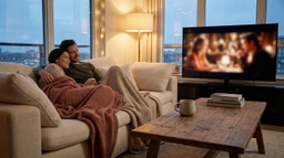 Chill Netflix Night highlight background