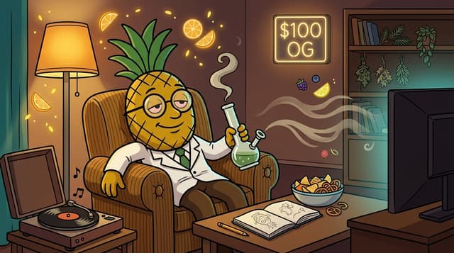 Professor High with $100 OG