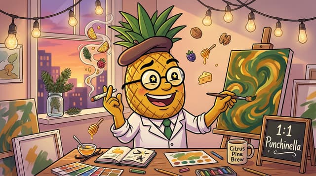 Professor High with 1:1 Punchinella