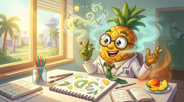 Professor High with 3D