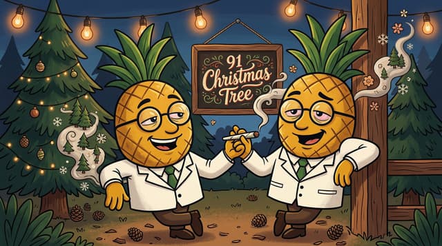 Professor High with 91 Christmas Tree