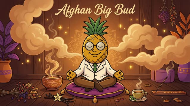 Professor High with Afghan Big Bud