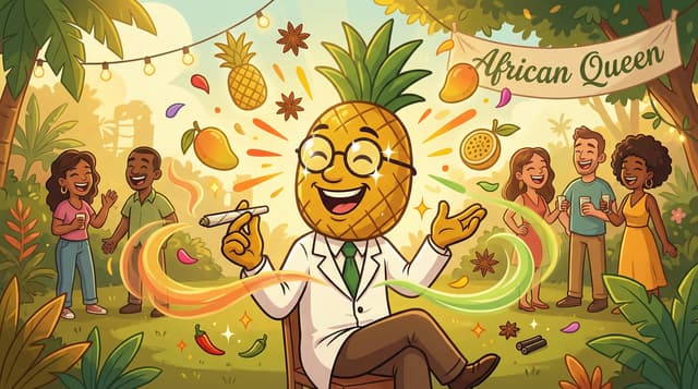 Professor High with African Queen