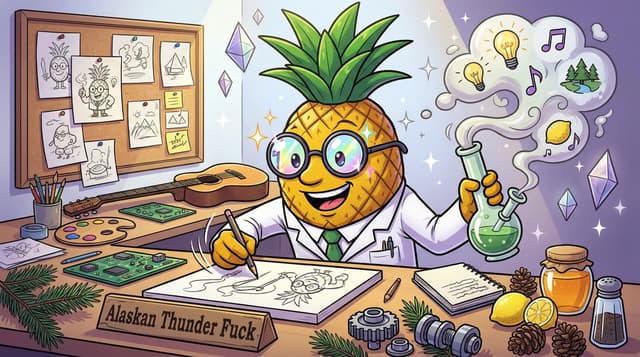 Professor High with Alaskan Thunder Fuck