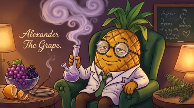 Professor High with Alexander The Grape