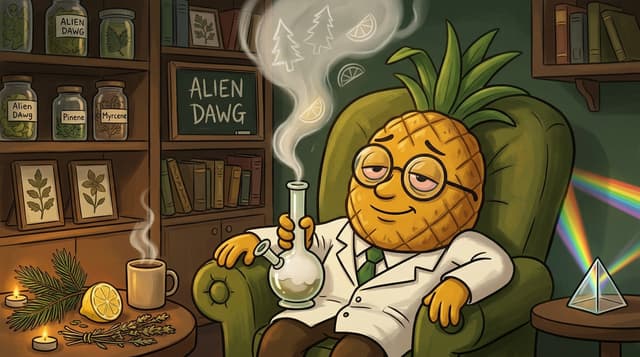 Professor High with Alien Dawg