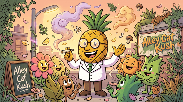 Professor High with Alley Cat Kush