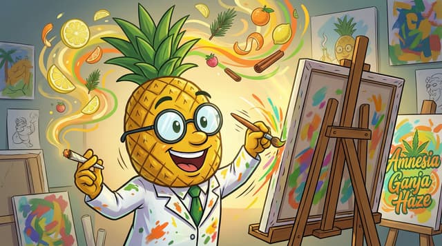 Professor High with Amnesia Ganja Haze