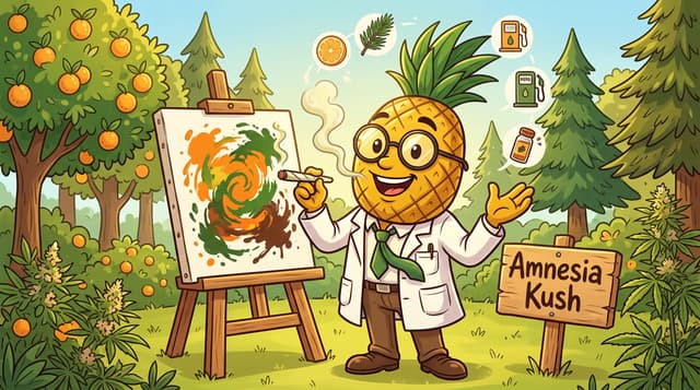 Professor High with Amnesia Kush