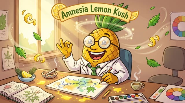 Professor High with Amnesia Lemon Kush