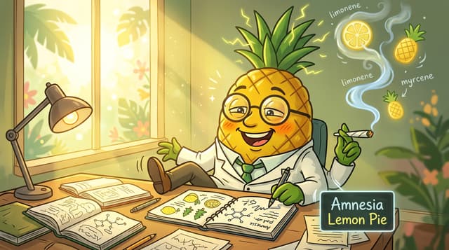 Professor High with Amnesia Lemon Pie
