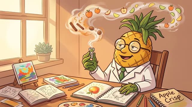 Professor High with Apple Crisp