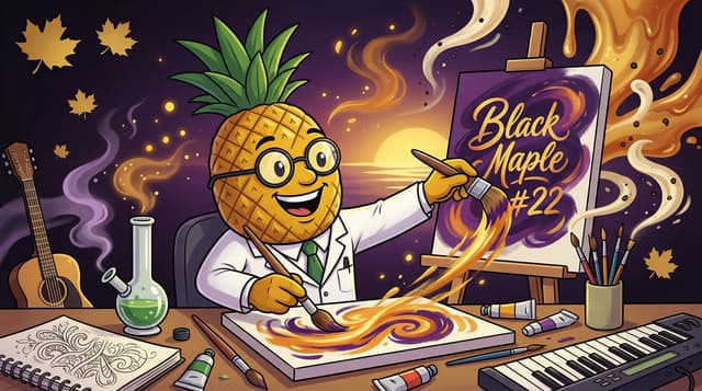 Professor High with Black Maple #22