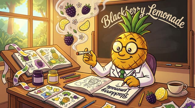 Professor High with Blackberry Lemonade