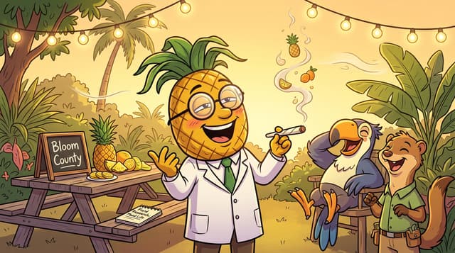 Professor High with Bloom County