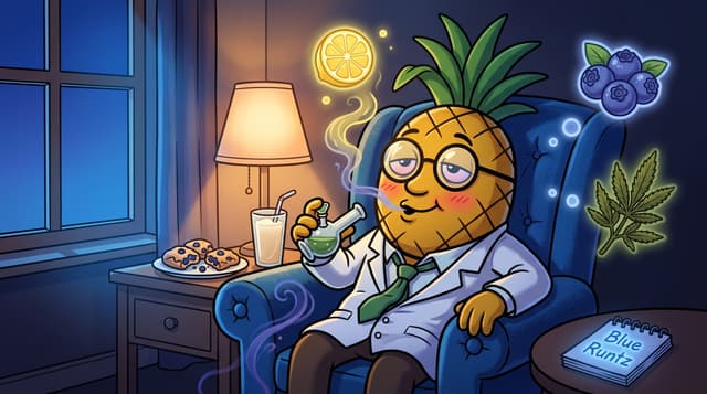 Professor High with Blue Runtz
