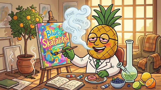 Professor High with Blue Skatalite