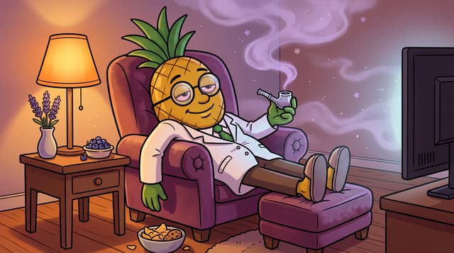 Professor High with Bog Blue Kush