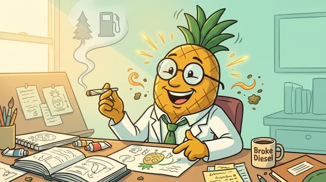 Professor High with Broke Diesel