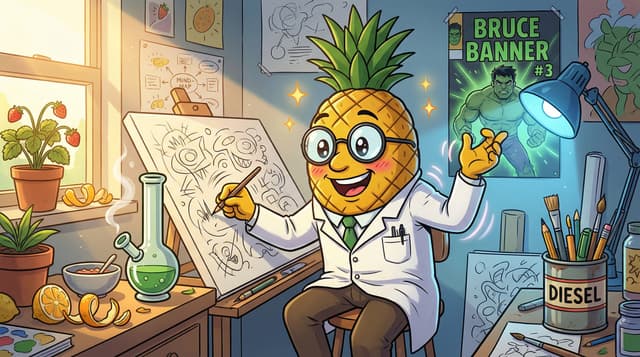 Professor High with Bruce Banner #3