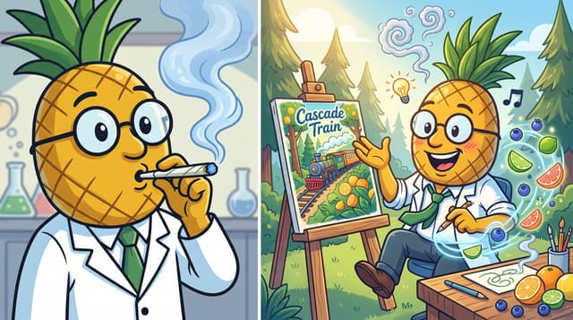 Professor High with Cascade Train