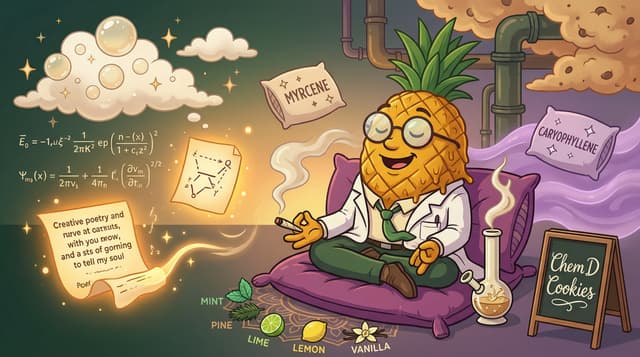 Professor High with Chem D Cookies