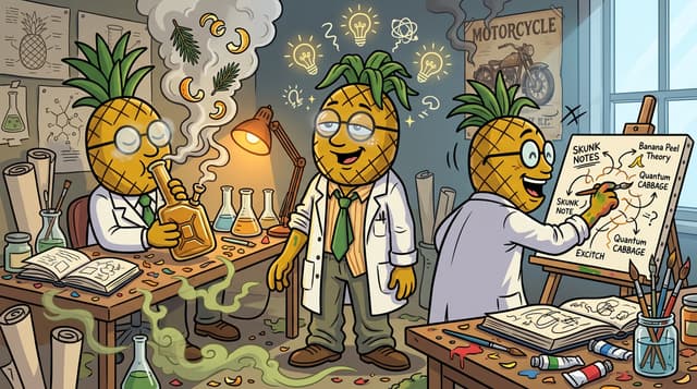 Professor High with Chemdawg