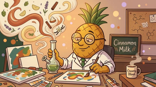 Professor High with Cinnamon Milk