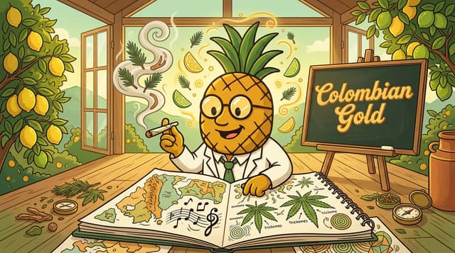 Professor High with Colombian Gold