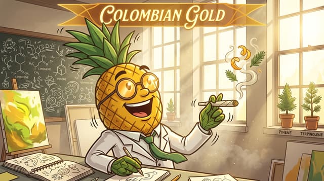 Professor High with Colombian Gold