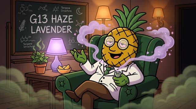 Professor High with G13 Haze Lavender