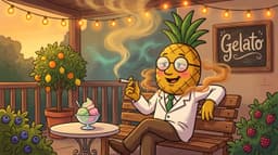Gelato mascot