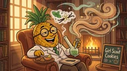 Girl Scout Cookies mascot