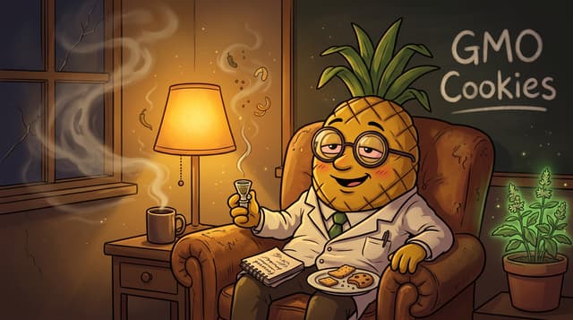 Professor High with GMO Cookies
