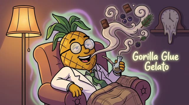 Professor High with Gorilla Glue Gelato