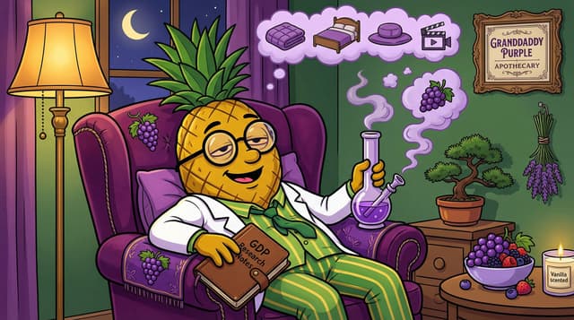 Professor High with Granddaddy Purple