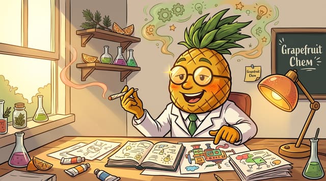 Professor High with Grapefruit Chem