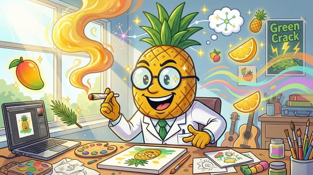 Professor High with Green Crack