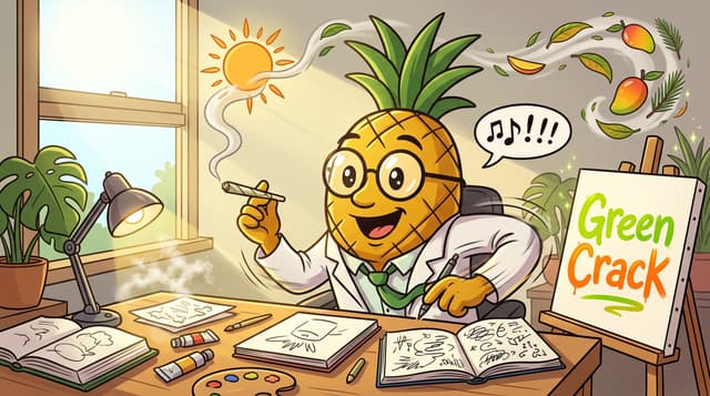 Professor High with Green Crack
