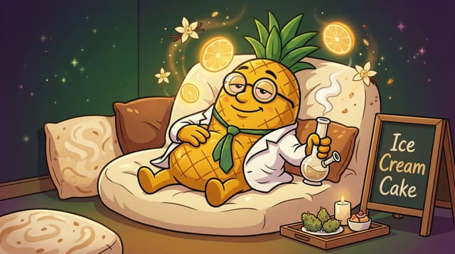 Professor High with Ice Cream Cake