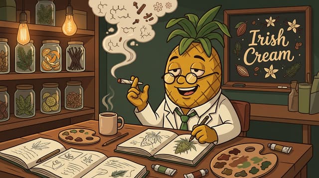 Professor High with Irish Cream