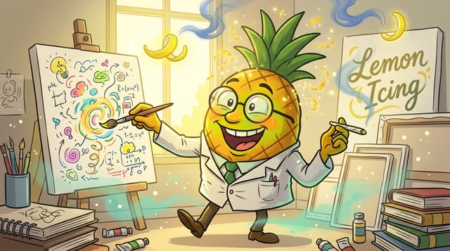 Professor High with Lemon Icing