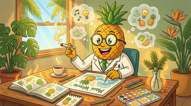 Professor High with Maui Wowie