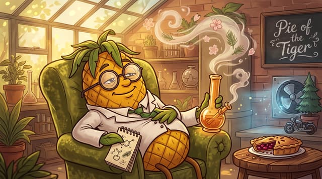 Professor High with Pie of the Tiger