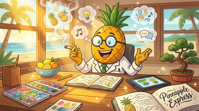 Professor High with Pineapple Express