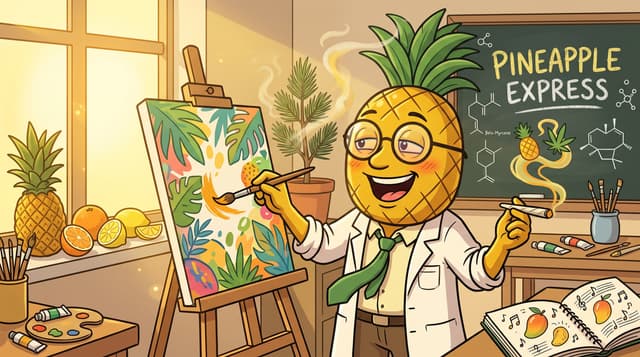 Professor High with Pineapple Express