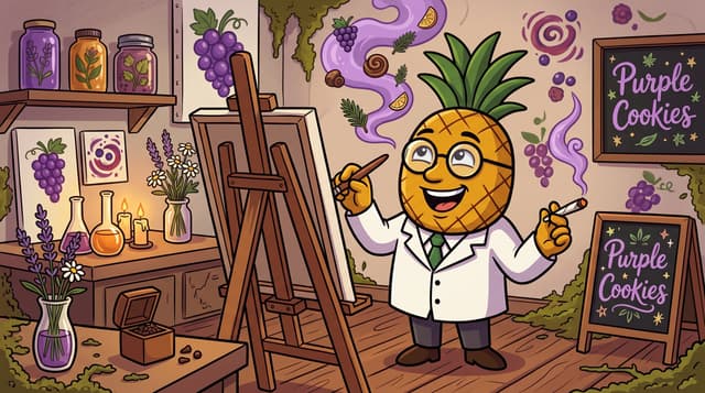 Professor High with Purple Cookies