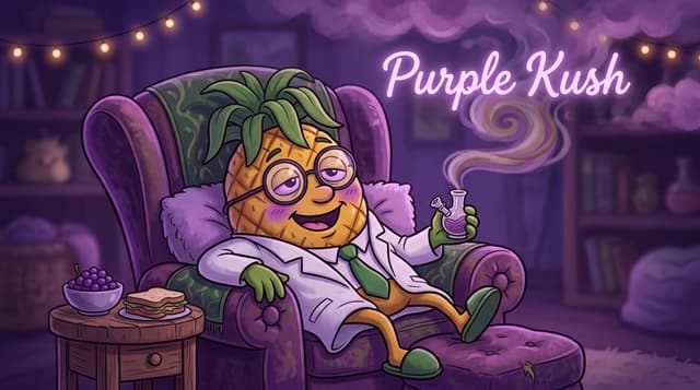 Professor High with Purple Kush